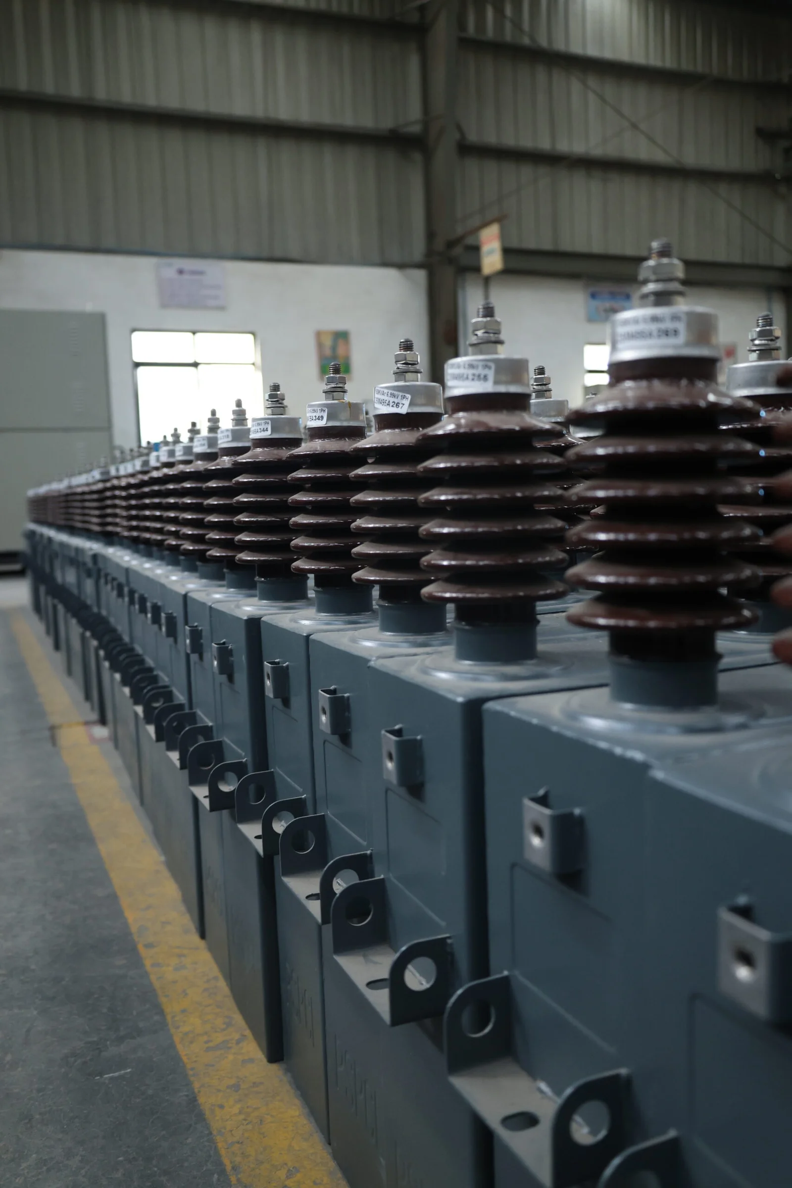 Capacitors in the manufacturing facility